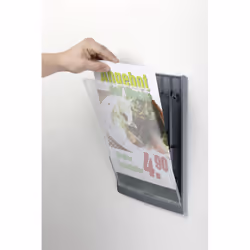 Durable 486737 support de panneau et stand d'information A4 Plastique Graphite - Vue supplémentaire 10