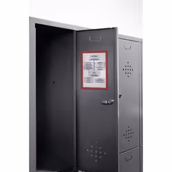 Durable DURAFRAME cadre magnétique A4 Rouge - Vue supplémentaire 2