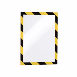 Durable Duraframe Security A4, A4, Noir, Jaune, Portrait/Paysage, 2 pièce(s)