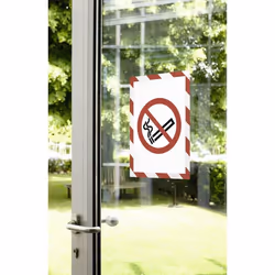 Durable DURAFRAME SECURITY cadre magnétique A4 Rouge - Vue supplémentaire 5