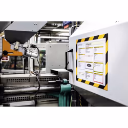Durable Duraframe cadre magnétique A4 Noir, Jaune - Vue supplémentaire 4