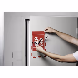 Durable 4945-132 cadre magnétique A4 Rouge, Blanc