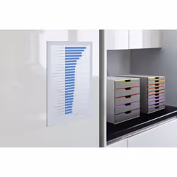 Durable DURAFRAME cadre magnétique A4 Blanc