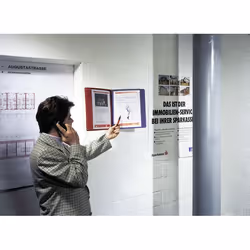 Durable 5631-00 porte-documents pivotant mural Mur Portrait A4 - Vue supplémentaire 4