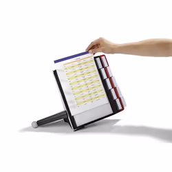 Durable SHERPA table 10 porte-documents pivotant mural Bureau Portrait A4 - Vue supplémentaire 11