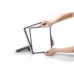 Durable SHERPA table 10 porte-documents pivotant mural Bureau Portrait A4 - Vue supplémentaire 9