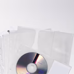 Durable 522219 étui disque optique Étui avec portefeuille Transparent