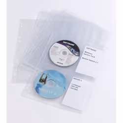 Durable 5238-19, Housse, 40 disques, Transparent, 10 pièce(s)