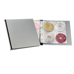 Durable 5277-01 Housse 96 disques Noir