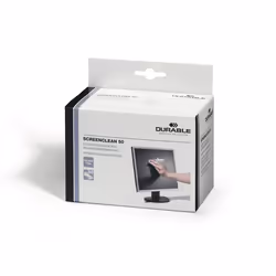Durable 5787, Chiffons humides de nettoyage d'équipement électronique, LCD/TFT/Plasma, Blanc, 50 pièce(s)