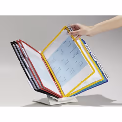 Durable Vario Pro 10 porte-documents pivotant mural Sur bureau/mural Paysage/portrait A4 - Vue supplémentaire 5