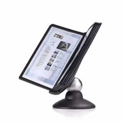 Durable SHERPA, Bureau, Portrait, A4, Noir, Argent