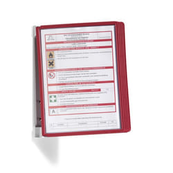 Durable 5551-03 porte-documents pivotant mural Portrait A4