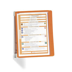 Durable 5551-09 porte-documents pivotant mural Portrait A4
