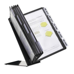 Durable 557001 porte-documents pivotant mural Bureau Portrait A4