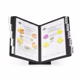 Durable 557001 porte-documents pivotant mural Bureau Portrait A4