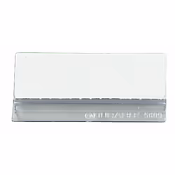 Durable Onglets Pour Plaques 58mm, Porte-nom, Transparent, 58 mm