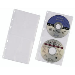Durable 5203-19 Housse 2 disques Transparent