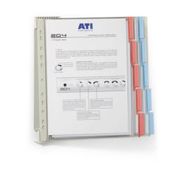 Durable 569100 porte-document Polyvinyl chloride (PVC) Couleurs assorties