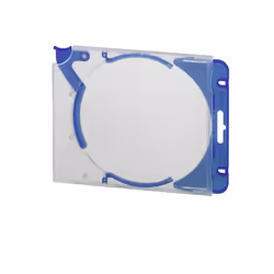 Durable 526906 étui disque optique Boîtier DVD 1 disques Bleu, Transparent