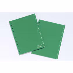 Durable 6157 Onglet avec index numérique Vert