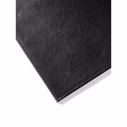 Durable 7305-01 sous-mains Cuir Noir