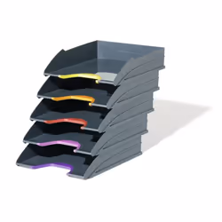 Durable VARICOLOR Plastique Anthracite, Multicolore