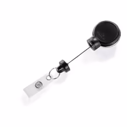 Durable 834901 Accessoire de porte-badge Porte-badge avec enrouleur Noir 1 pièce(s)