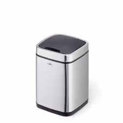 Durable NO TOUCH 6L Rectangulaire Acier inoxydable Argent, Noir - Vue supplémentaire 6