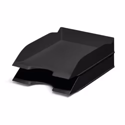 Durable ECO porte-document Plastique recyclé Noir