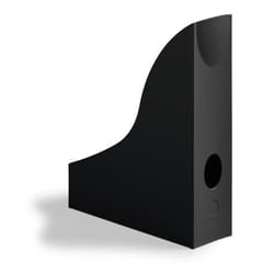 Durable ECO porte-magazines Plastique Noir