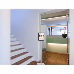 Durable INFO STAND BASIC A4 1 ST 501257 (501257) Stand d'information Métal, Plastique Gris - Vue supplémentaire 6