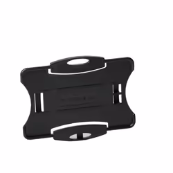 Durable 898901, Porte-badge, Paysage/portrait, Plastique, Noir, 8,7 cm, 5,4 cm