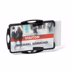 Durable 898910 badge et porte-badges Porte-badge Plastique