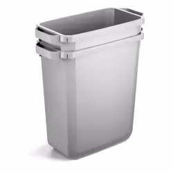 Durable 1800503050 poubelle Rectangulaire Plastique Gris