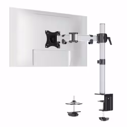 Durable 509423 support d'écran plat pour bureau 27" Argent Mur