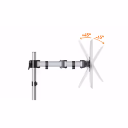 Durable 509423 support d'écran plat pour bureau 27" Argent Mur - Vue supplémentaire 4