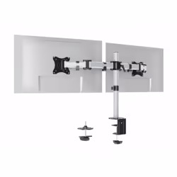 Durable 509523 support d'écran plat pour bureau 27" Argent Mur