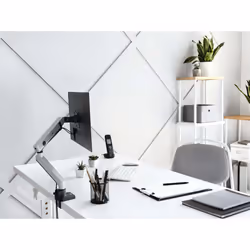 Durable 509623 support d'écran plat pour bureau 32" Argent Mur