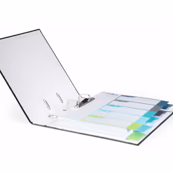 Durable 679327 intercalaire de classement Onglet avec index vierge Polypropylène (PP) Multicolore
