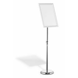 Durable 479923 support de panneau et stand d'information A3 Aluminium, Plastique, Acier Argent