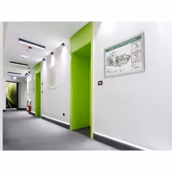 Durable 500823 Cadre de mur 450 x 625 mm Rectangle Argent Aluminium - Vue supplémentaire 12