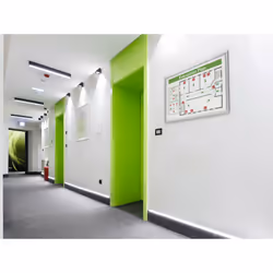 Durable 500823 Cadre de mur 450 x 625 mm Rectangle Argent Aluminium - Vue supplémentaire 13