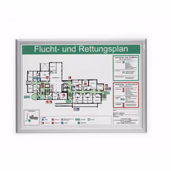 Durable 500823 Cadre de mur 450 x 625 mm Rectangle Argent Aluminium - Vue supplémentaire 6