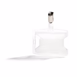 Durable 896219, Porte-badge, Paysage/portrait, Polypropylène (PP), Transparent, 8,5 cm, 5,4 cm