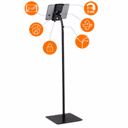 Durable Tought Floor Support pour tablette Noir - Vue supplémentaire 8