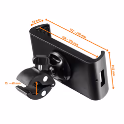 Durable Tought Clamp XL Support passif Ordinateur portable, Mobile/smartphone, Tablette / UMPC Noir - Vue supplémentaire 6