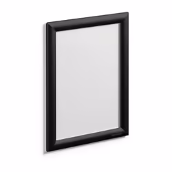 Durable 479601, Cadre pour une seule photo, Aluminium, Plastique, Polystyrène, Noir, Mur, 19,2 x 27,2 cm, Rectangulaire