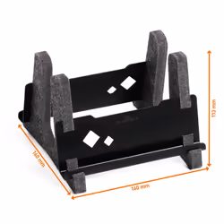 Durable Effect Supports de Laptop Anthracite 17"