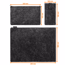 Durable Effect 16.4" Housse Anthracite - Vue supplémentaire 8